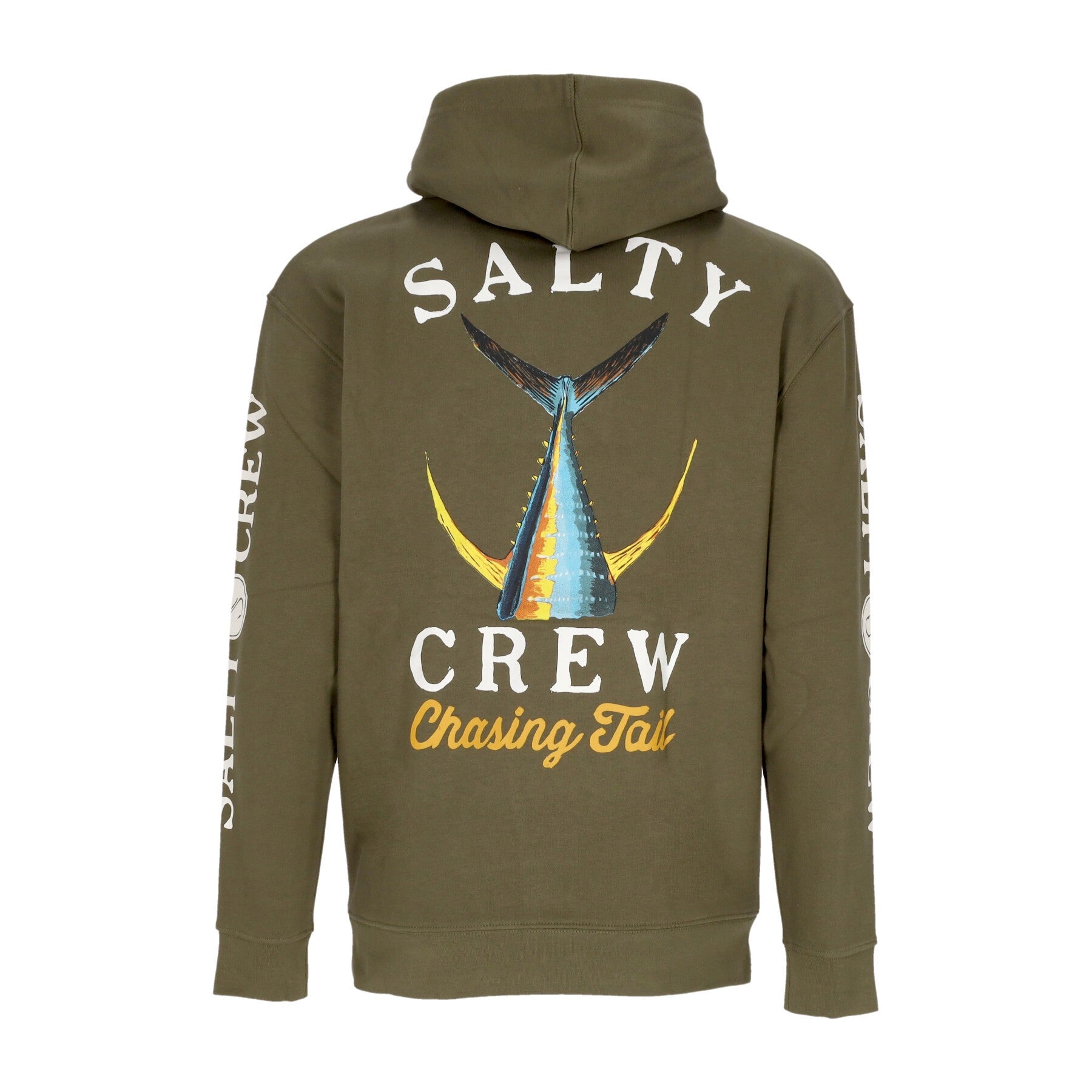 Felpa Cappuccio Uomo Tailed Fleece Army 20335015