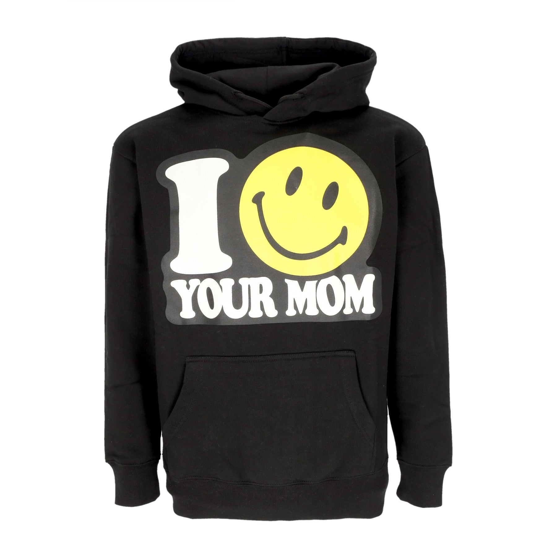 Felpa Cappuccio Uomo Your Mom Hoodie X Smiley Black 397000582