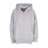 Felpa Cappuccio Zip Donna W Phoenix Fleece Hoodie Dk Grey Heather/sail DQ5758