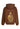 Felpa Cappuccio Zip Uomo Gods Efesto Full Zip Hoodie Chocolate Brown TOG004-HDZ-GODS-EFE