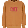 Felpa Girocollo Uomo Big Cat Logo Crewneck Duck 6050190