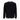 Felpa Girocollo Uomo Brigade Felt Crewneck Black INA-CRW-0495