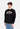 Felpa Girocollo Uomo College Crewneck Black 146301