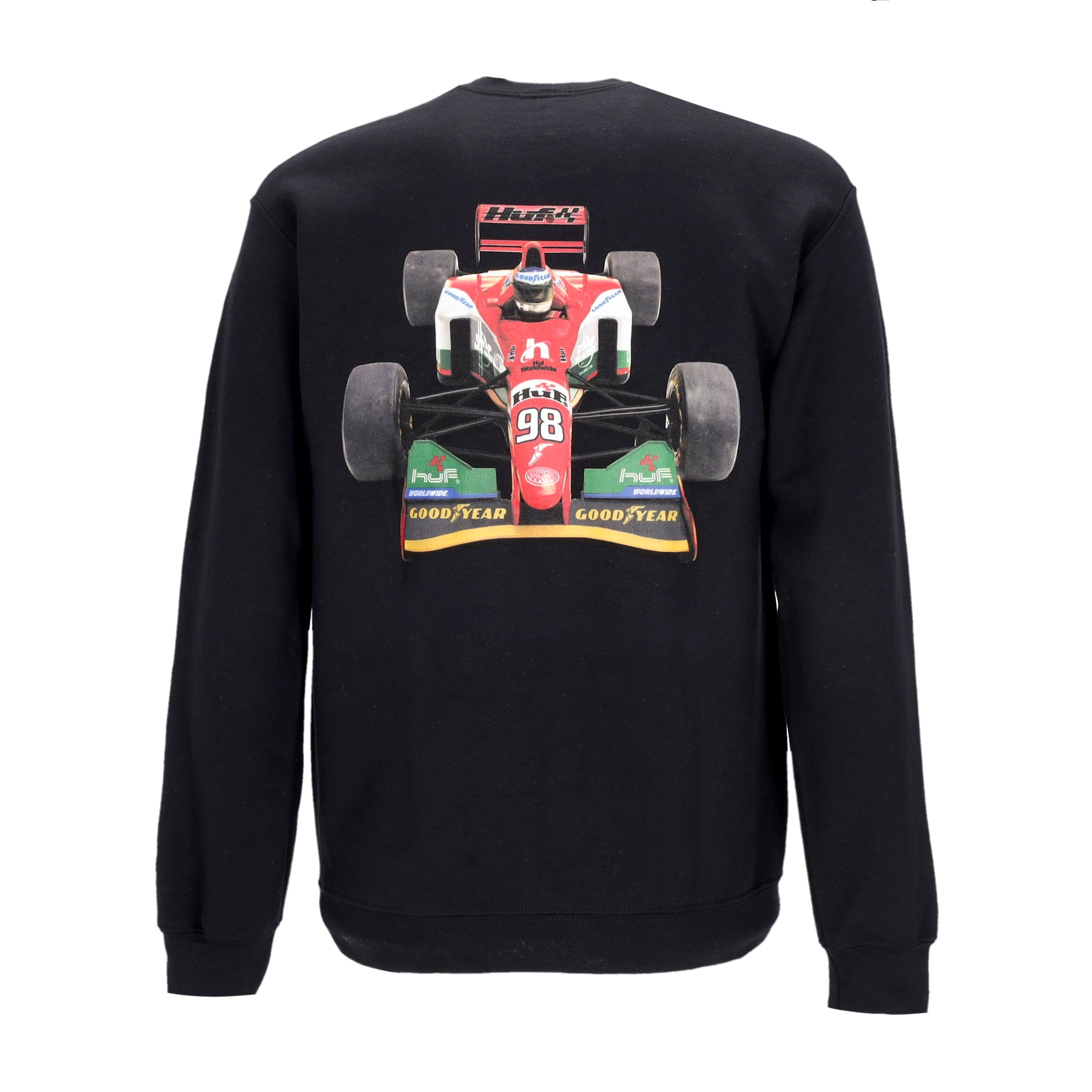 Felpa Girocollo Uomo F1 Crewneck X Goodyear Black PF00719