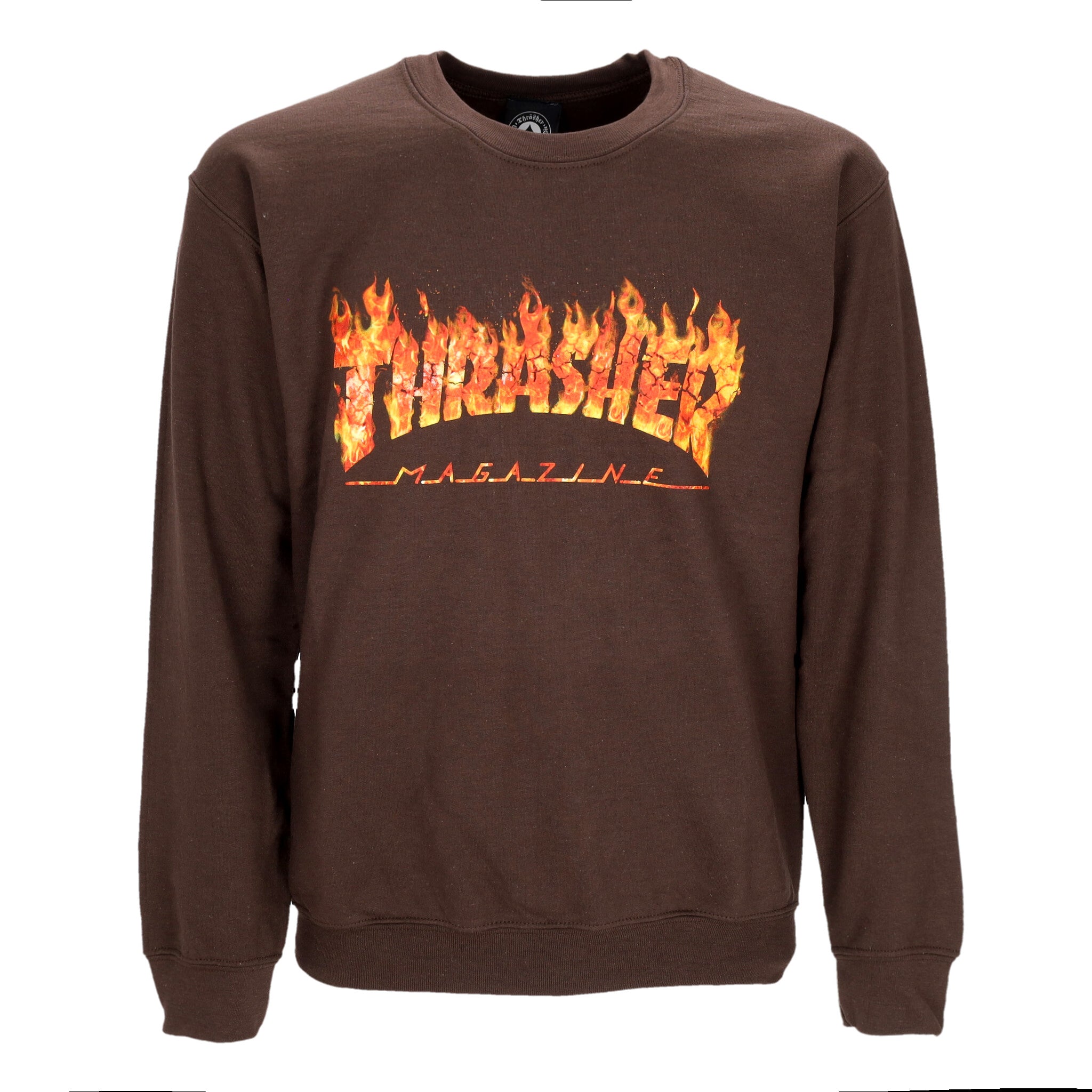 Felpa Girocollo Uomo Inferno Crewneck Dark Chocolate E31THRINF