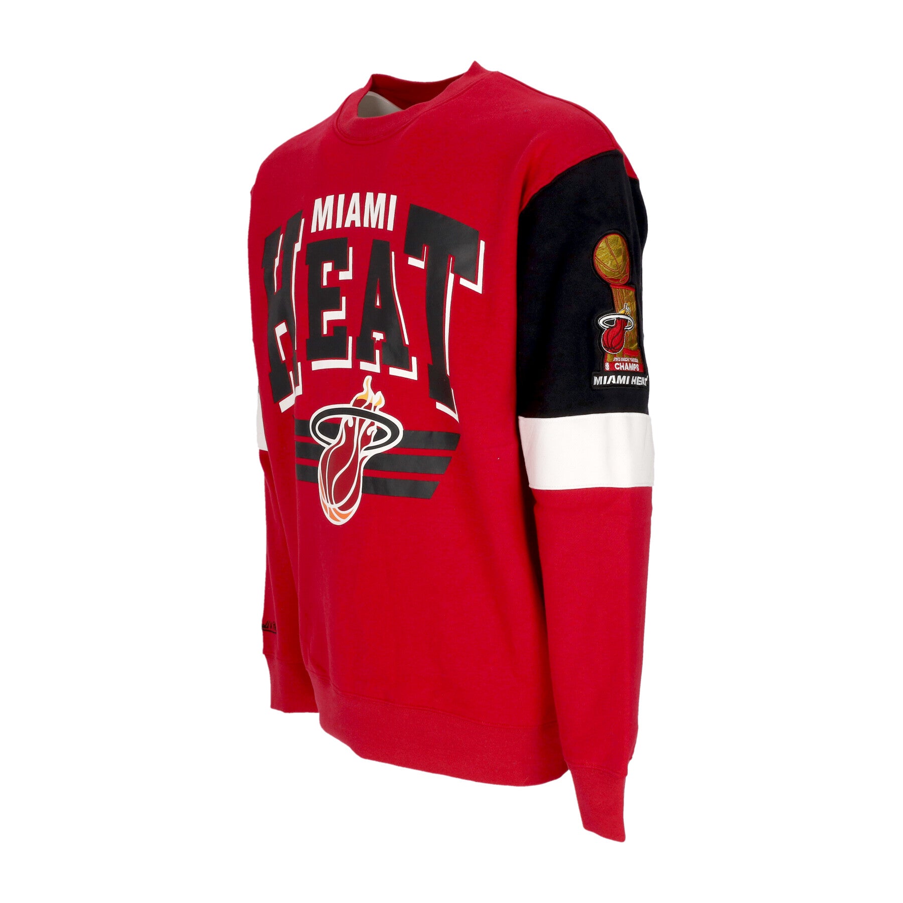 Felpa Girocollo Uomo Nba All Over Crew 3.0 Miahea Original Team Colors FCPO5512-MHEYYPPPSCAR