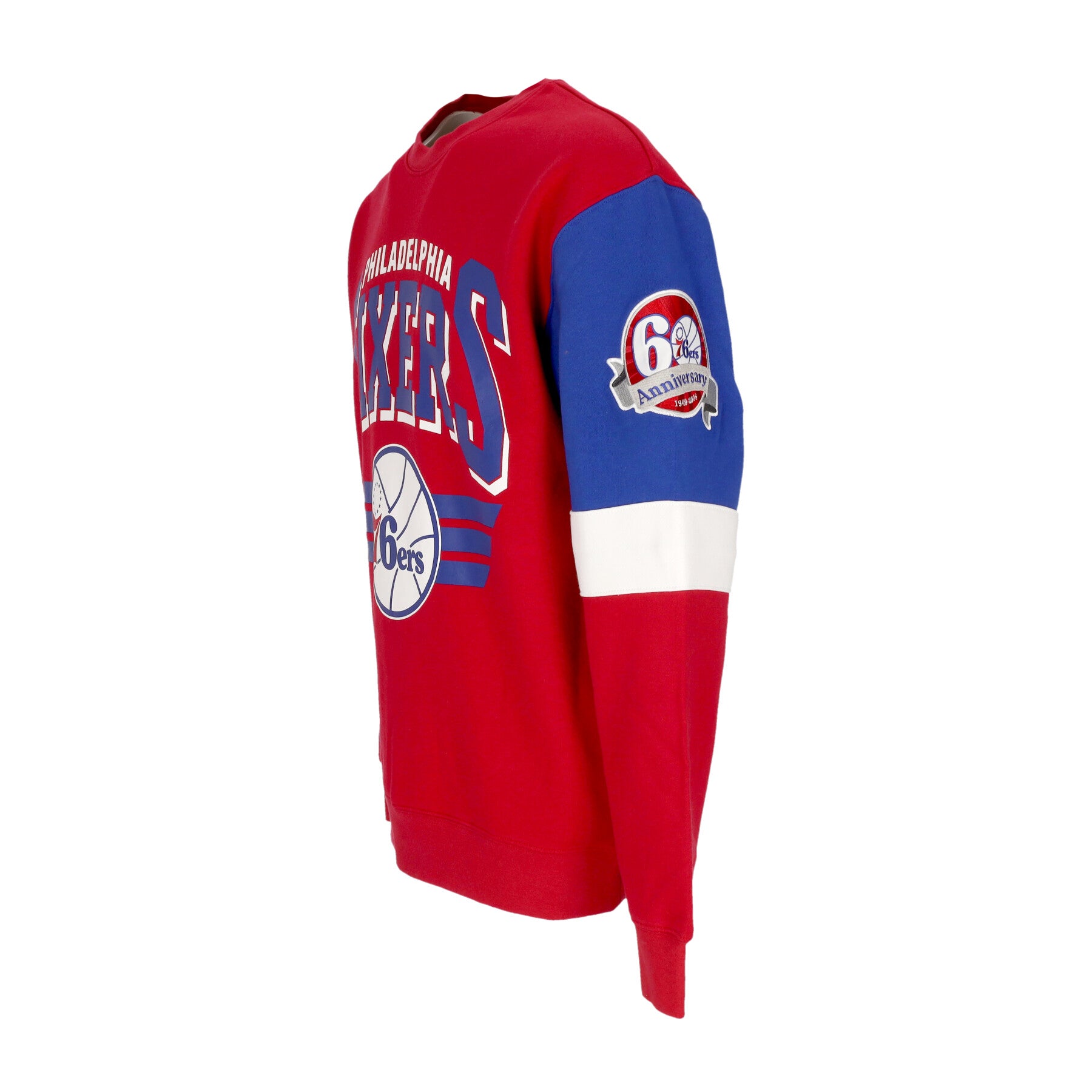 Felpa Girocollo Uomo Nba All Over Crew 3.0 Phi76e Original Team Colors FCPO5512-P76YYPPPSCAR