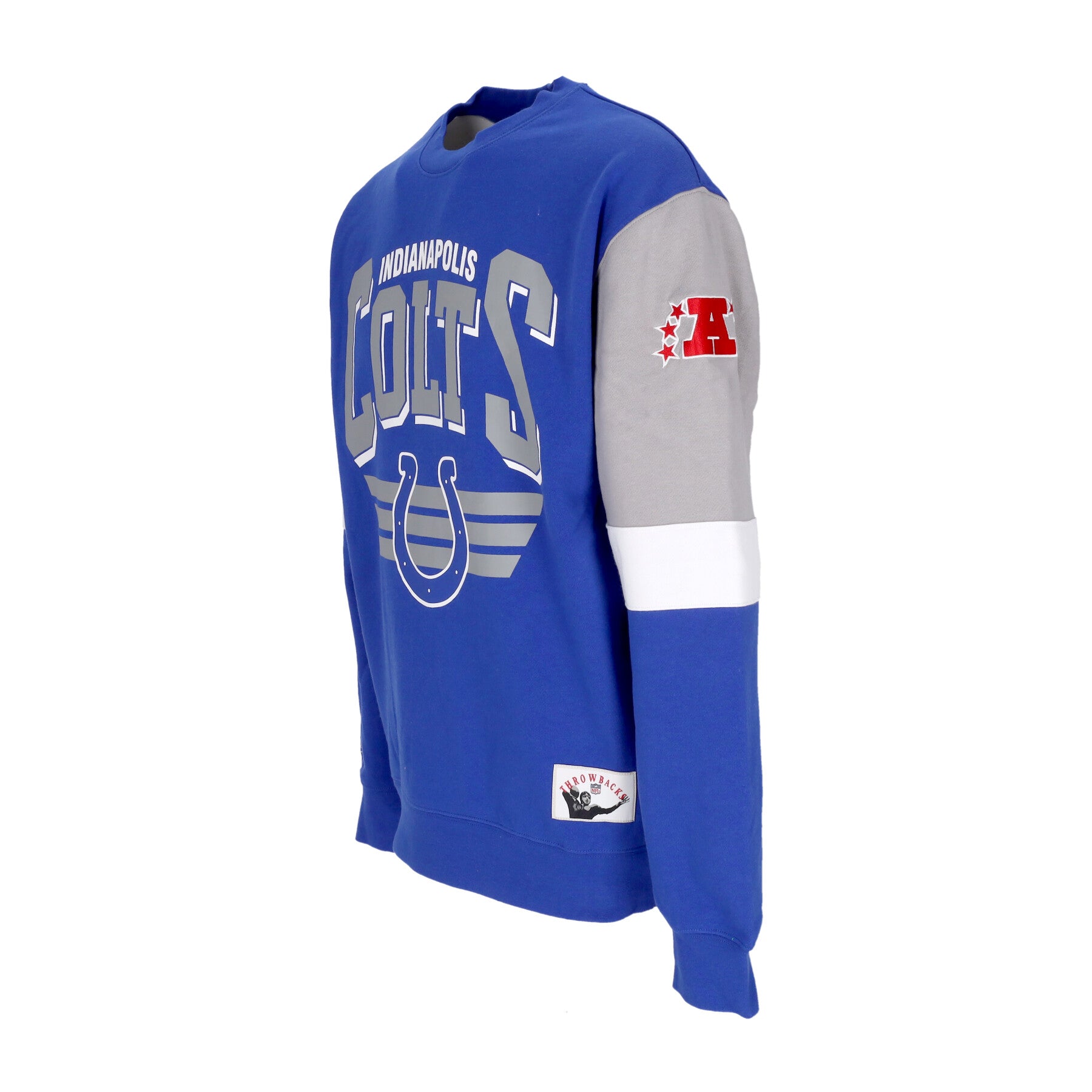 Felpa Girocollo Uomo Nfl All Over Crew 3.0 Indcol Original Team Colors FCPO5512-ICOYYPPPROYA