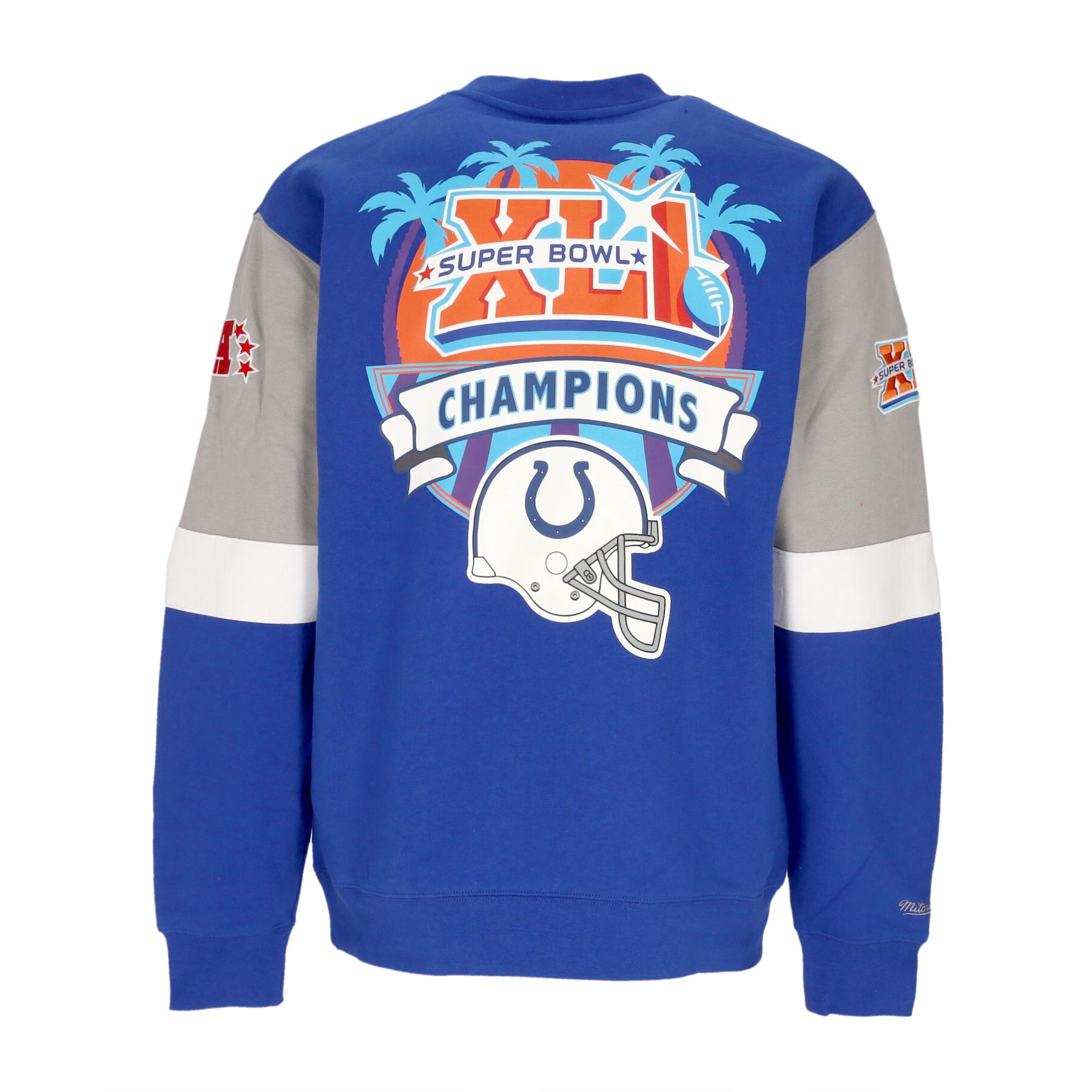 Felpa Girocollo Uomo Nfl All Over Crew 3.0 Indcol Original Team Colors FCPO5512-ICOYYPPPROYA