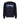 Felpa Girocollo Uomo Outlined Crewneck Black/blue E31THROUT