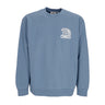 Felpa Girocollo Uomo Peace Program Crew Fleece Coronet Blue 112480145