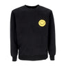 Felpa Girocollo Uomo Smiley Vintage Wash Crewneck X Smiley Washed Black 396000975