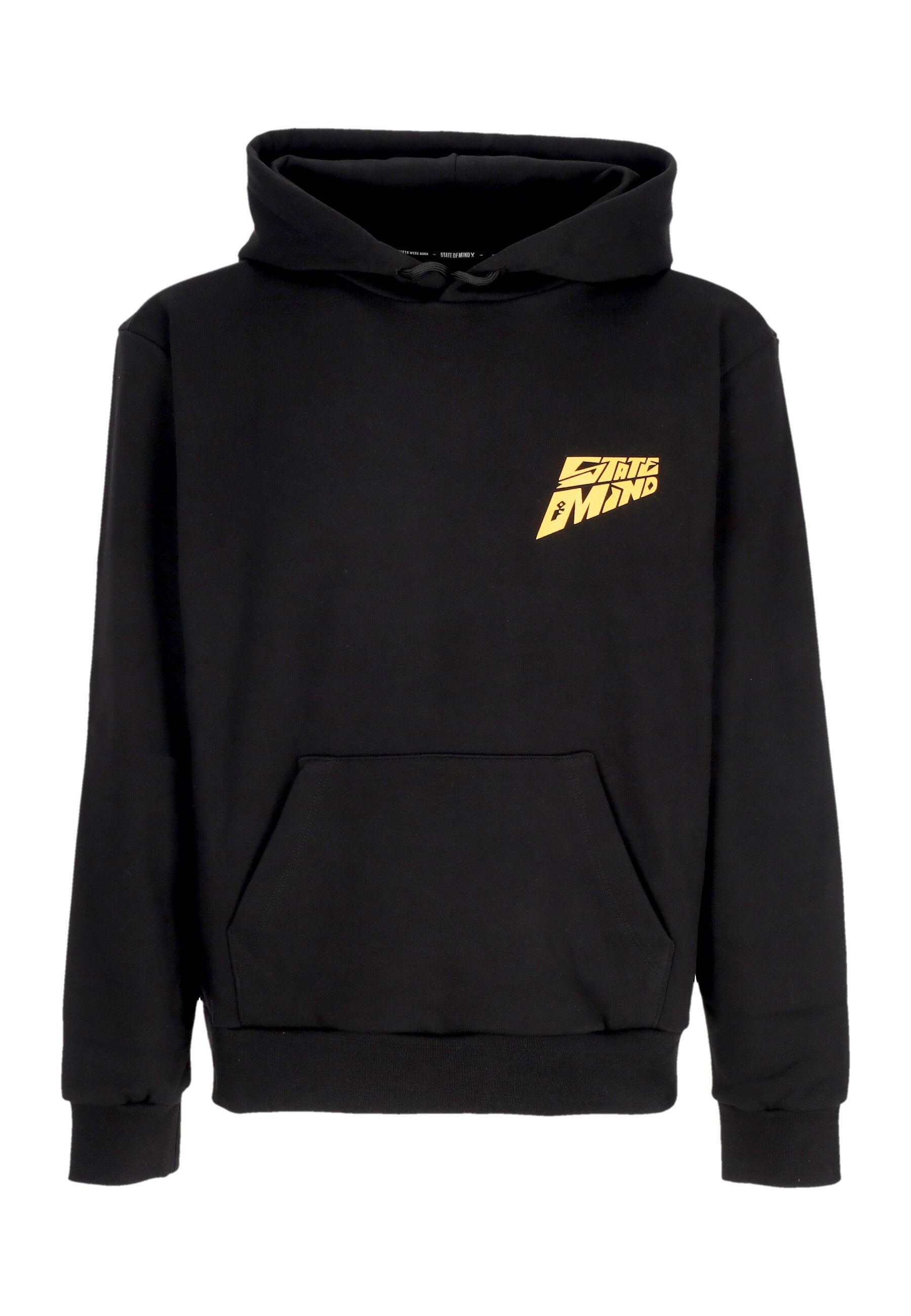 Felpa Leggera Cappuccio Uomo Baller Hoodie Black MFSOM4114
