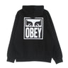 Felpa Leggera Cappuccio Uomo Eyes Icon 2 Premium French Terry Hooded Po Black 117462142