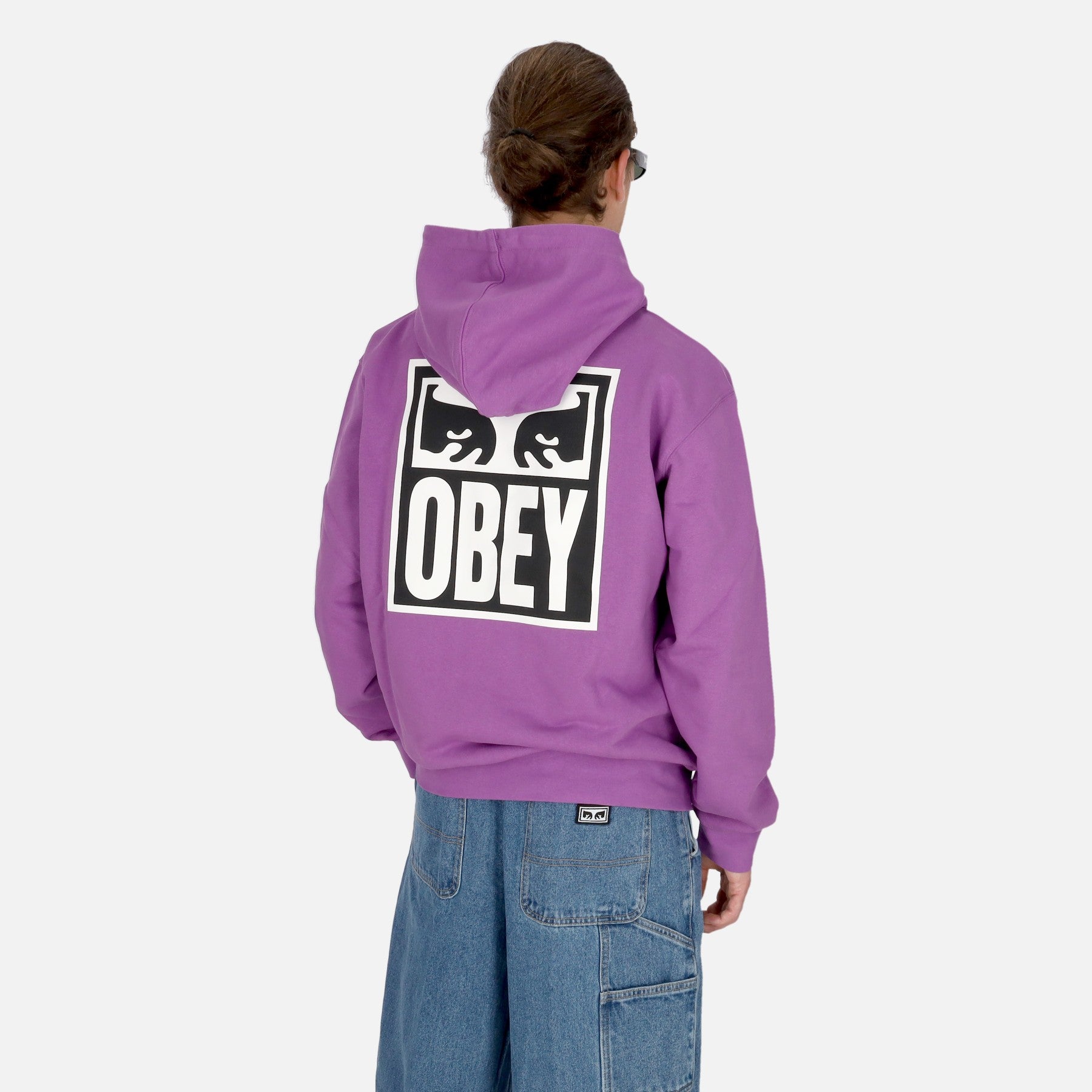 Felpa Leggera Cappuccio Uomo Eyes Icon 2 Premium French Terry Hooded Po Dewberry 117462142