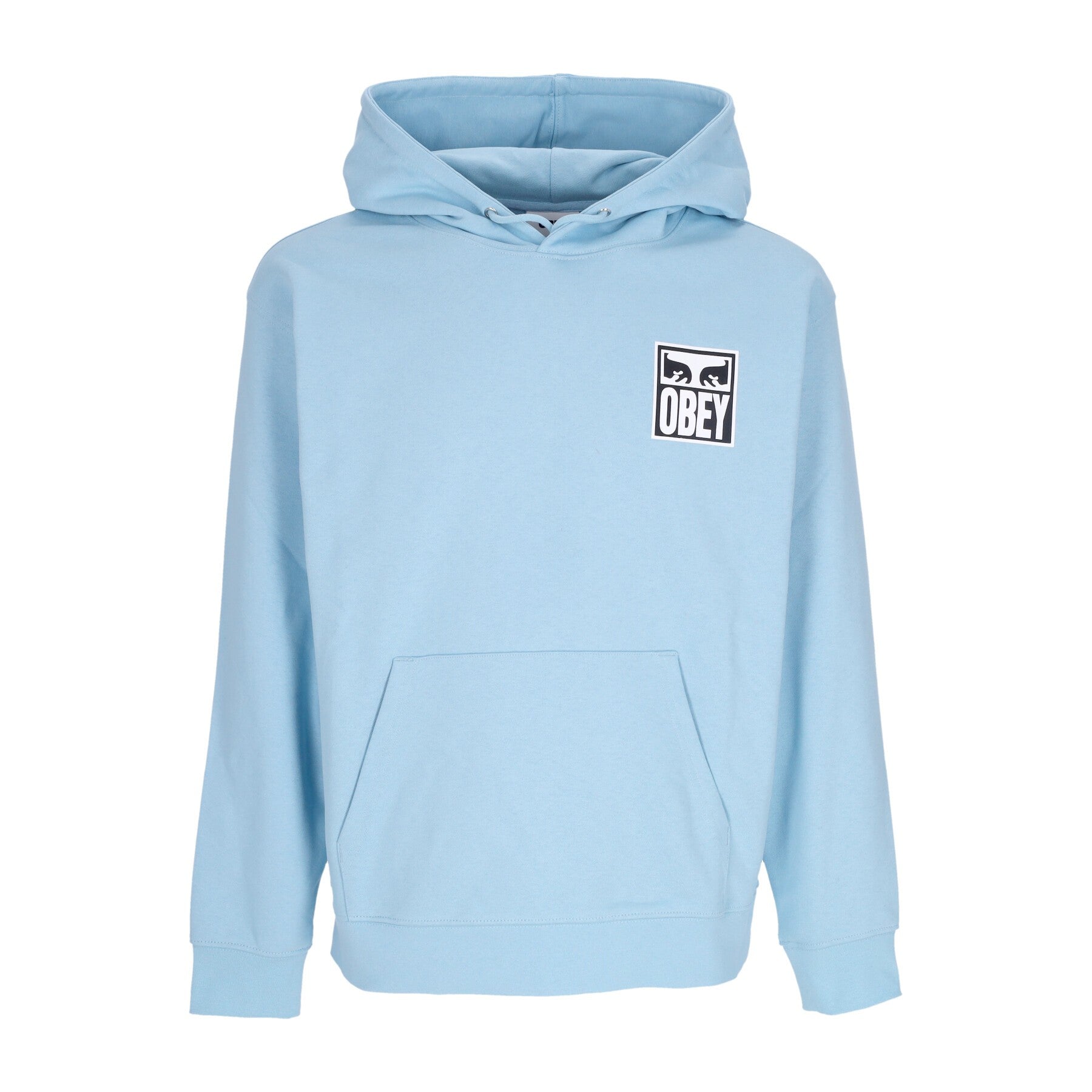 Felpa Leggera Cappuccio Uomo Eyes Icon 2 Premium French Terry Hooded Po Sky Blue 117462142