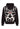 Felpa Leggera Cappuccio Uomo Hockey Mask Hoodie Black SW1077-GQ-01