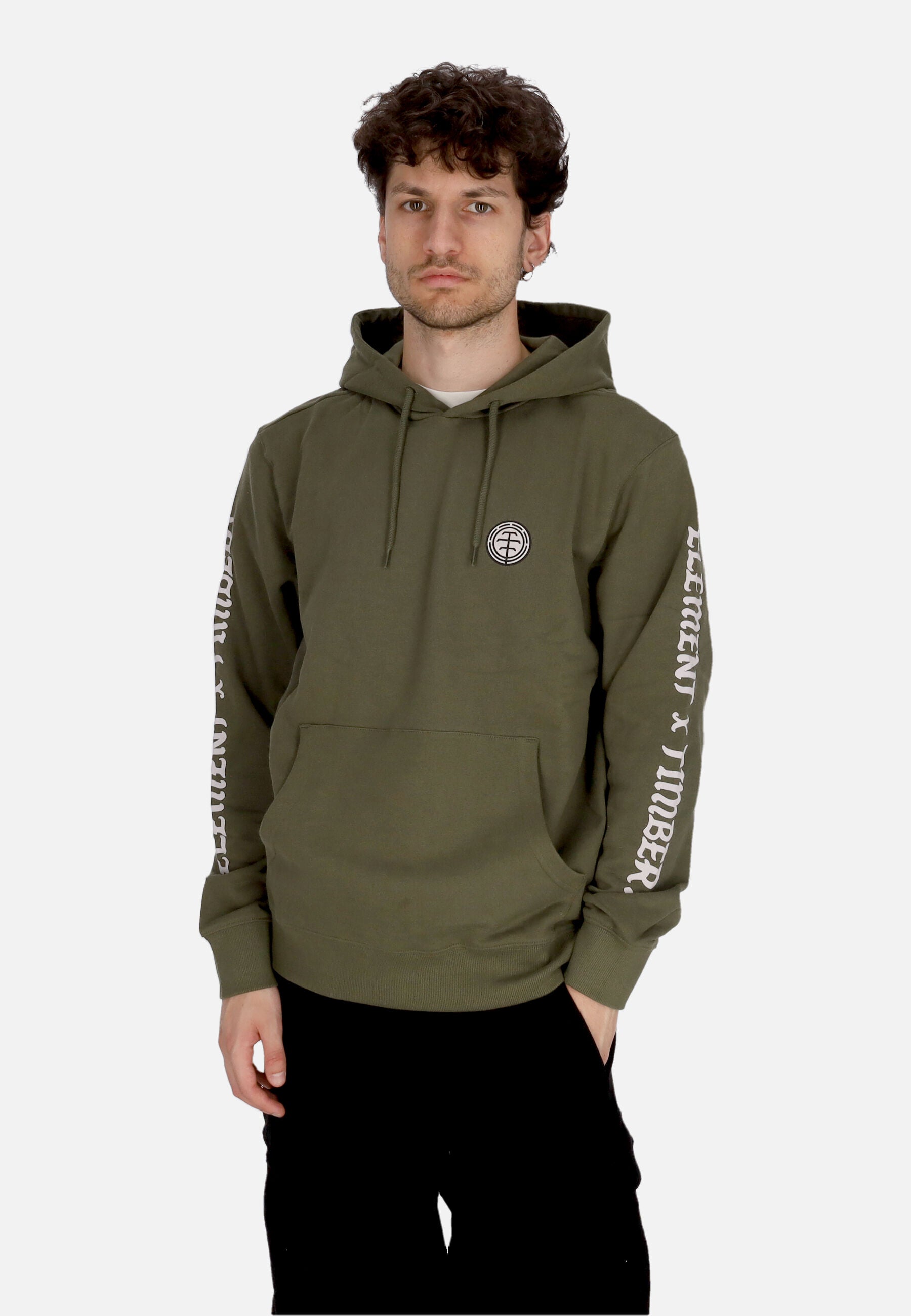 Felpa Leggera Cappuccio Uomo Jester Hoodie X Timber Beetle ELYSF00211