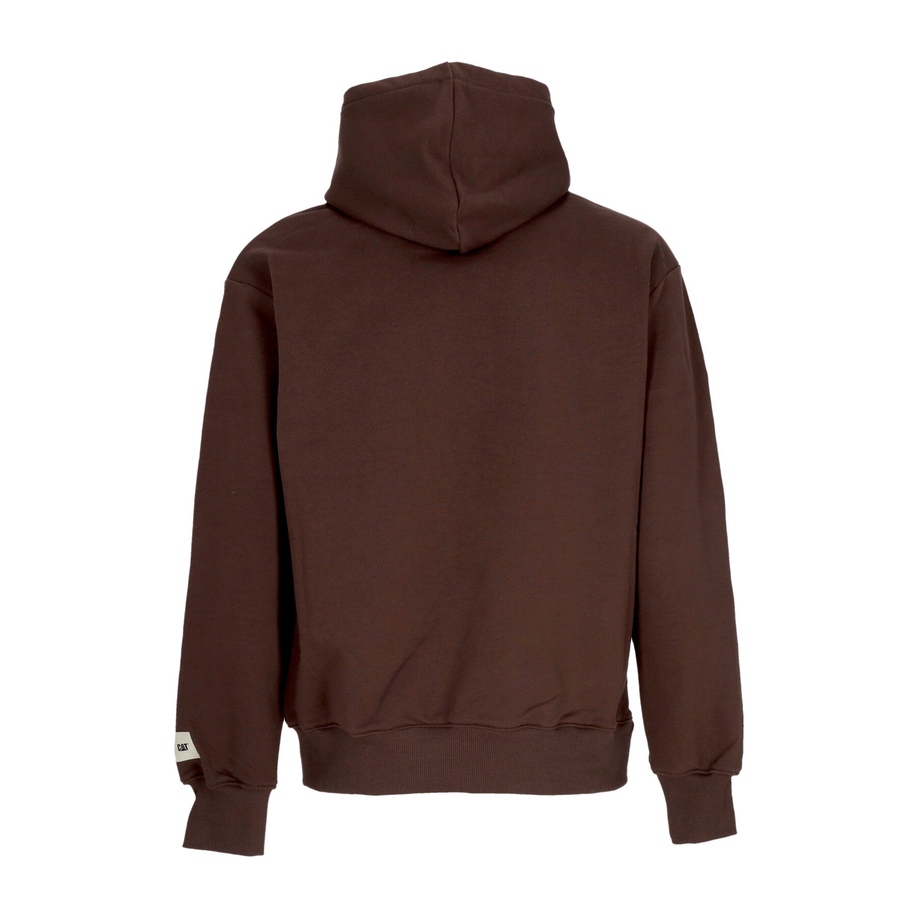 Felpa Leggera Cappuccio Uomo Logo Hoodie Brown 6050155