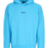 Felpa Leggera Cappuccio Uomo Logo Hoodie Turquoise/st. Black 25EDS54800
