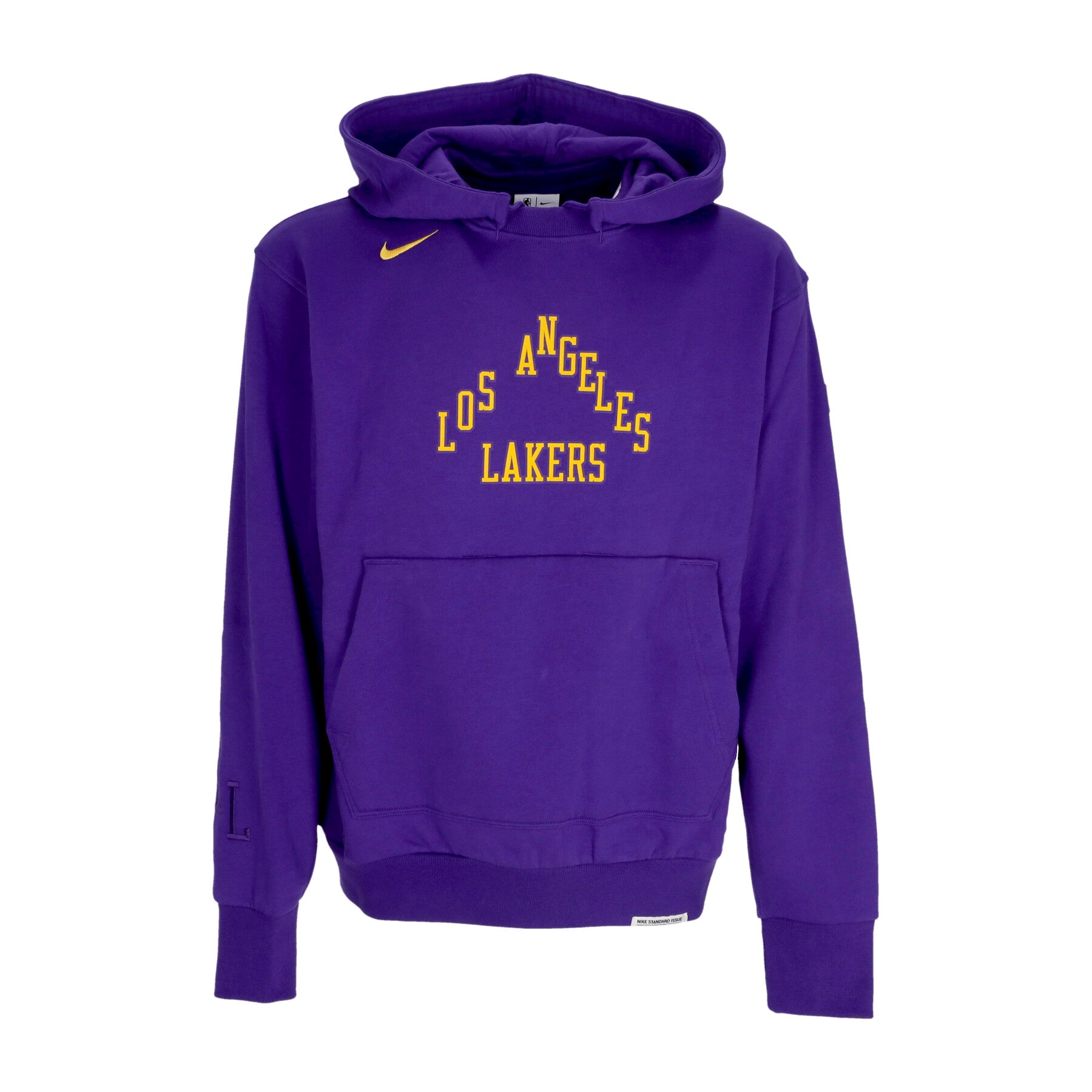 Felpa Leggera Cappuccio Uomo Nba City Edition Courtside Standard Issue Hoodie Loslak Field Purple DZ0038-504
