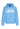 Felpa Leggera Cappuccio Zip Uomo Circle Logo Zip Hoodie Blue 146HJ