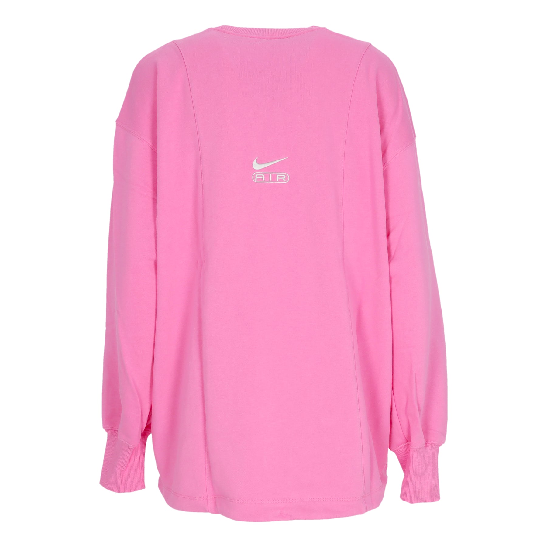 Felpa Leggera Girocollo Donna W Sportswear Air Over-oversized Crewneck Playful Pink/photon Dust FN1897-675