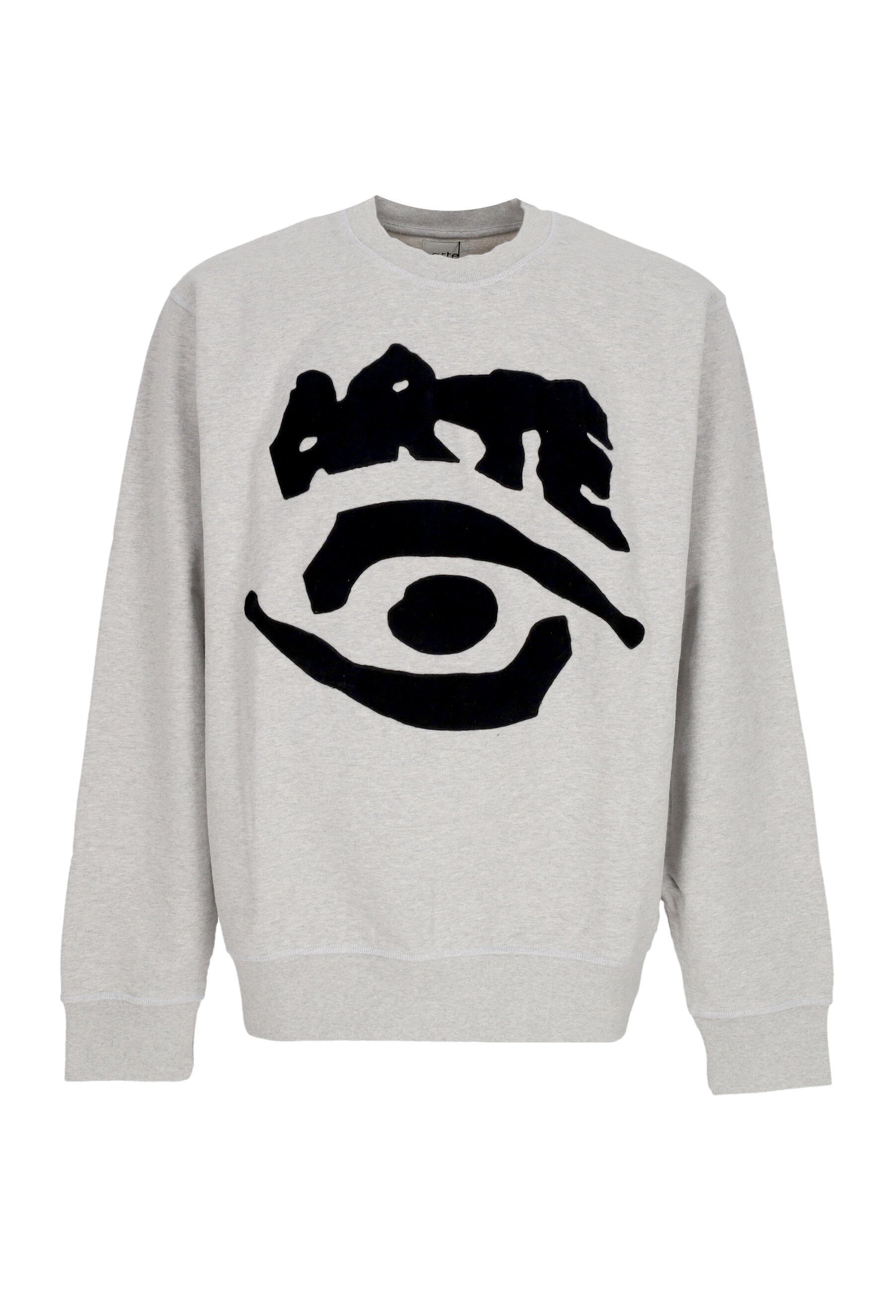 Felpa Leggera Girocollo Uomo Eye Front Crewneck Grey 209C
