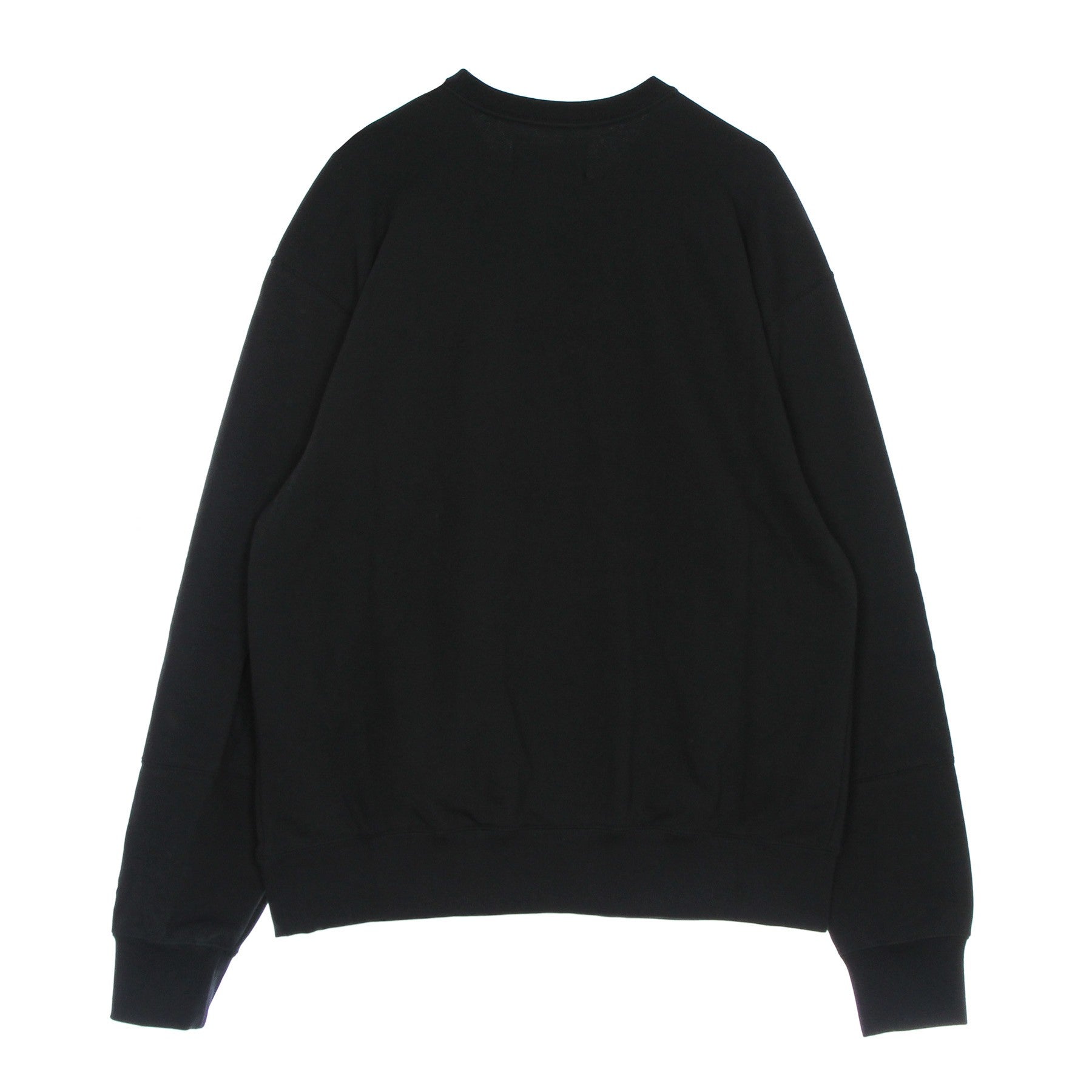 Felpa Leggera Girocollo Uomo Jumpman Fleece Crew Black DA7194