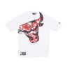 Maglietta Uomo Nba Aop Infill Oversize Tee Chibul White/front Door Red 60435415