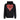 Felpa Leggera Cappuccio Uomo Nba Script Oversize Hoodie Chibul Black/front Door Red 60435514