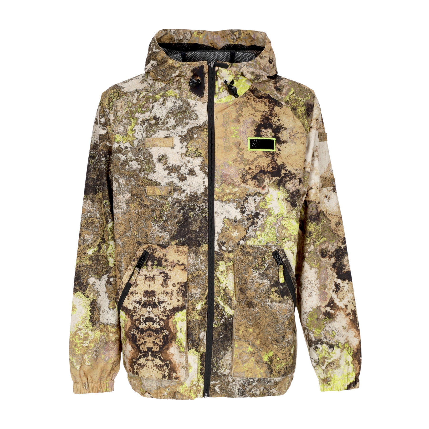 Giacca A Vento Uomo Desert Chemical Windbreaker Beige JK642-JP-01