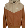 Giacca a Vento Uomo Sportswear Woven Lined Windrunner Hooded Jacket Lt British Tan/khaki/sail DA0001