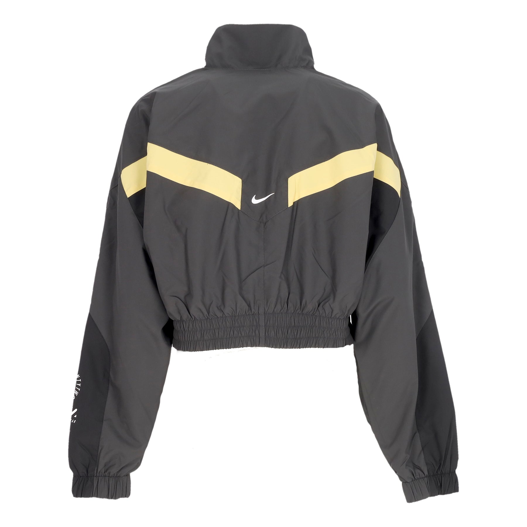 Giacca Tuta Corta Donna W Sportswear Woven Jacket Dk Smoke Grey/dk Smoke Grey/black HF5956-070