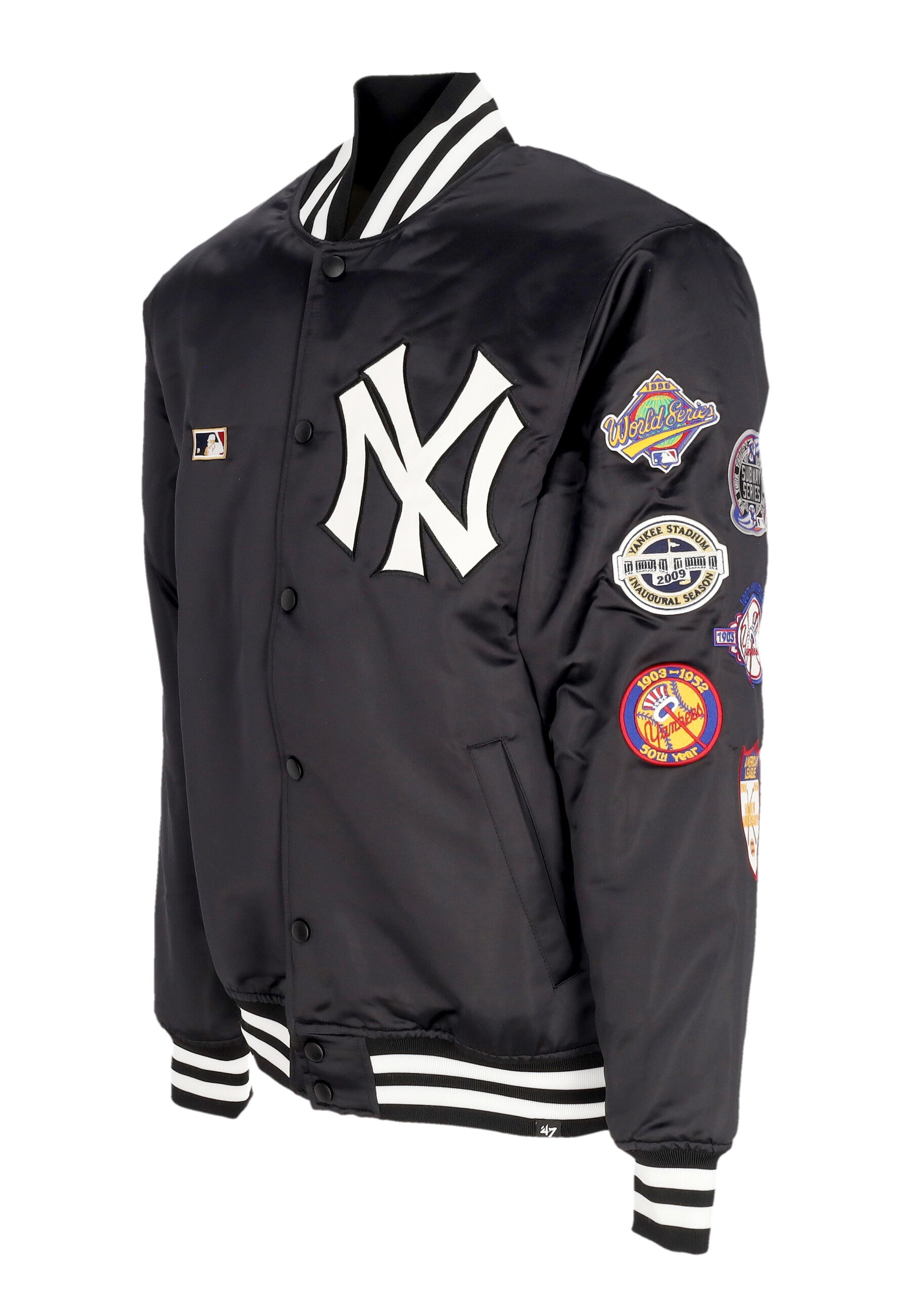 Giubbotto Bomber Uomo Mlb Multi Kingsland Jacket Neyyan Jet Black DB017PMMLMK636587JK