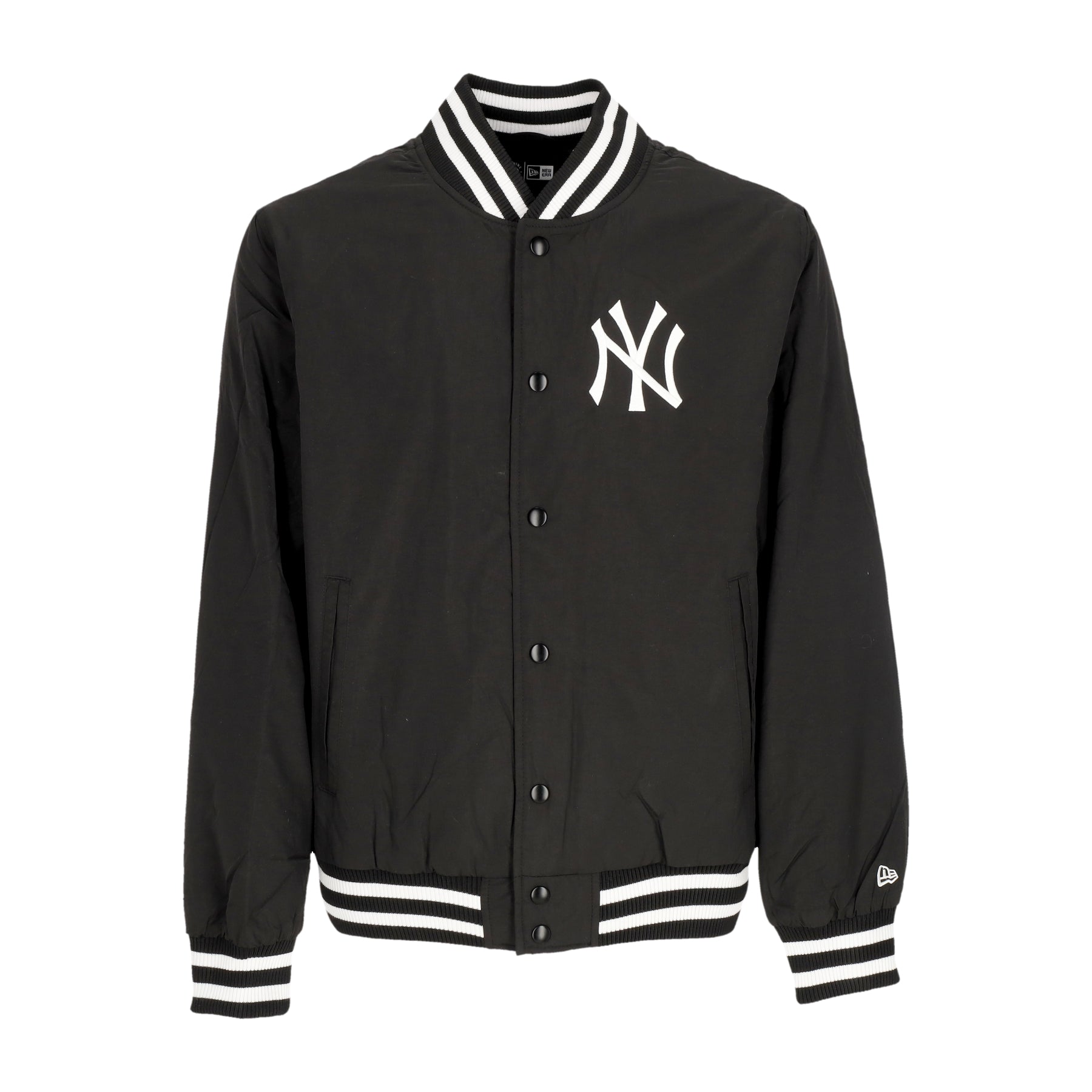 Giubbotto Bomber Uomo Mlb Team Wordmark Bomber Neyyan Black/white 60435529