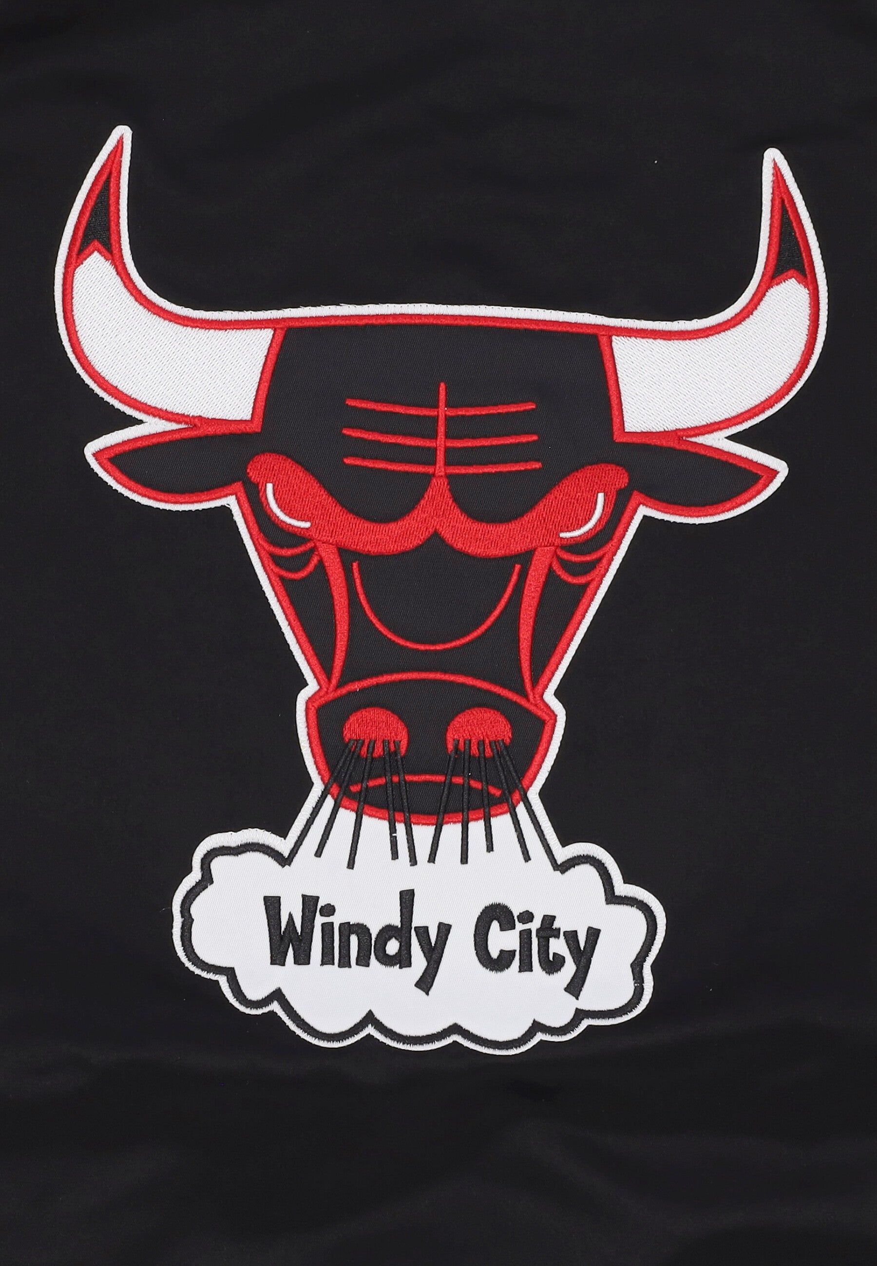 Giubbotto Bomber Uomo Nba Double Clutch Lw Satin Jacket Chibul Original Team Colors JK9196-CBUBKSC