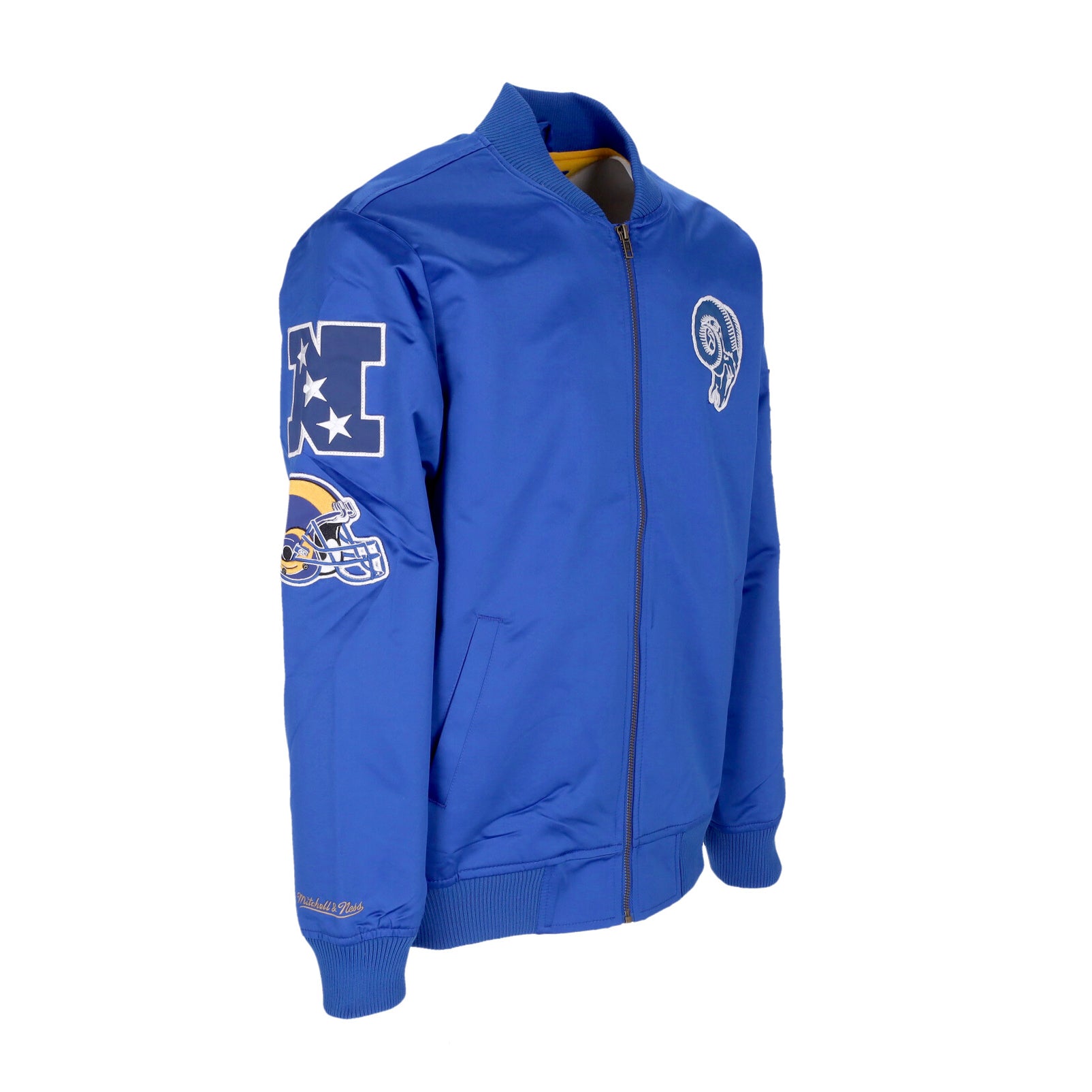 Giubbotto Bomber Uomo Nfl Lightweight Satin Bomber Losram Original Team Colors SJKT6599-LARYYPPPROYA