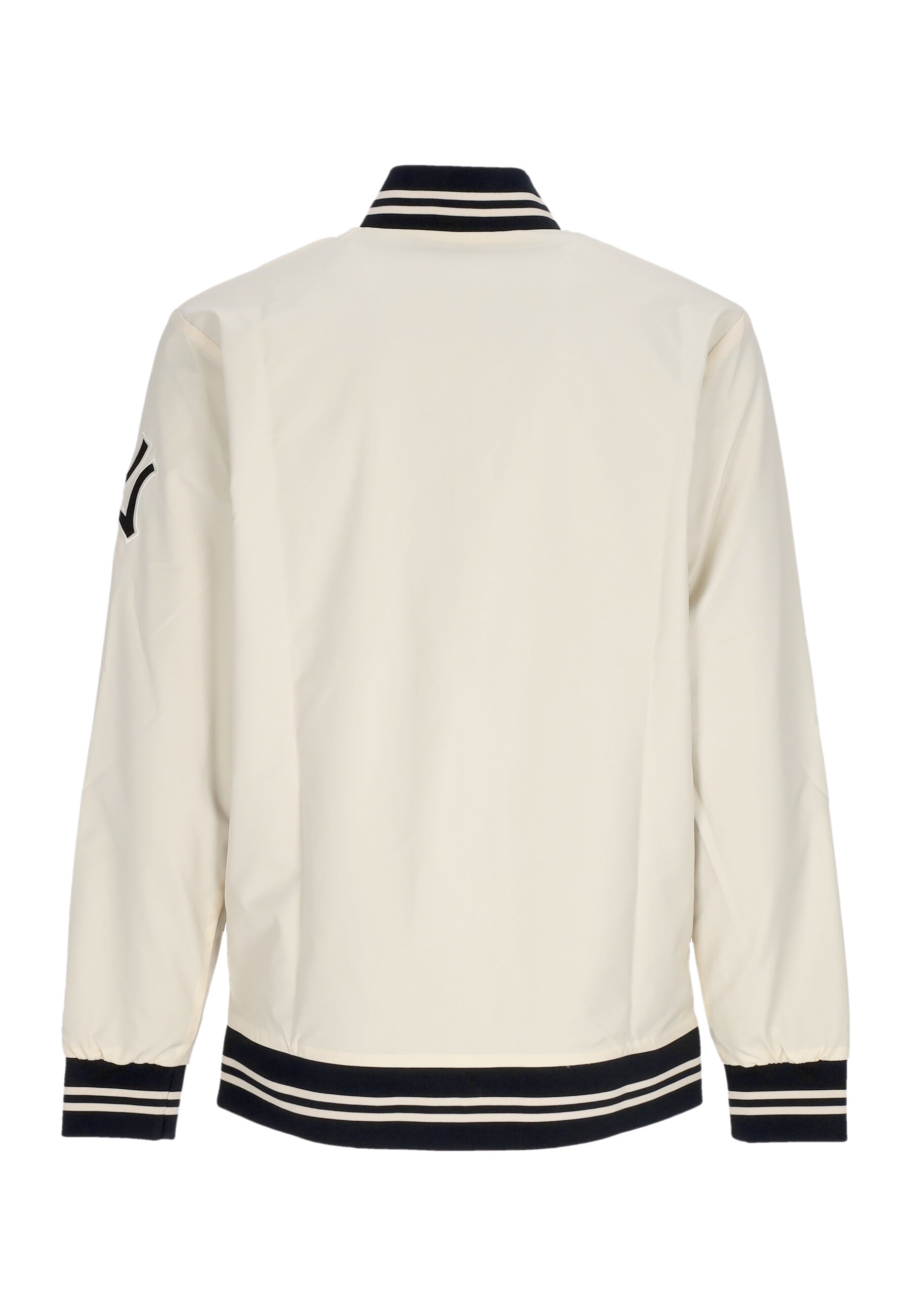 Giubbotto College Uomo Mlb Wordmark Regent Jacket Neyyan Natural BB017PMLOWK618370NT