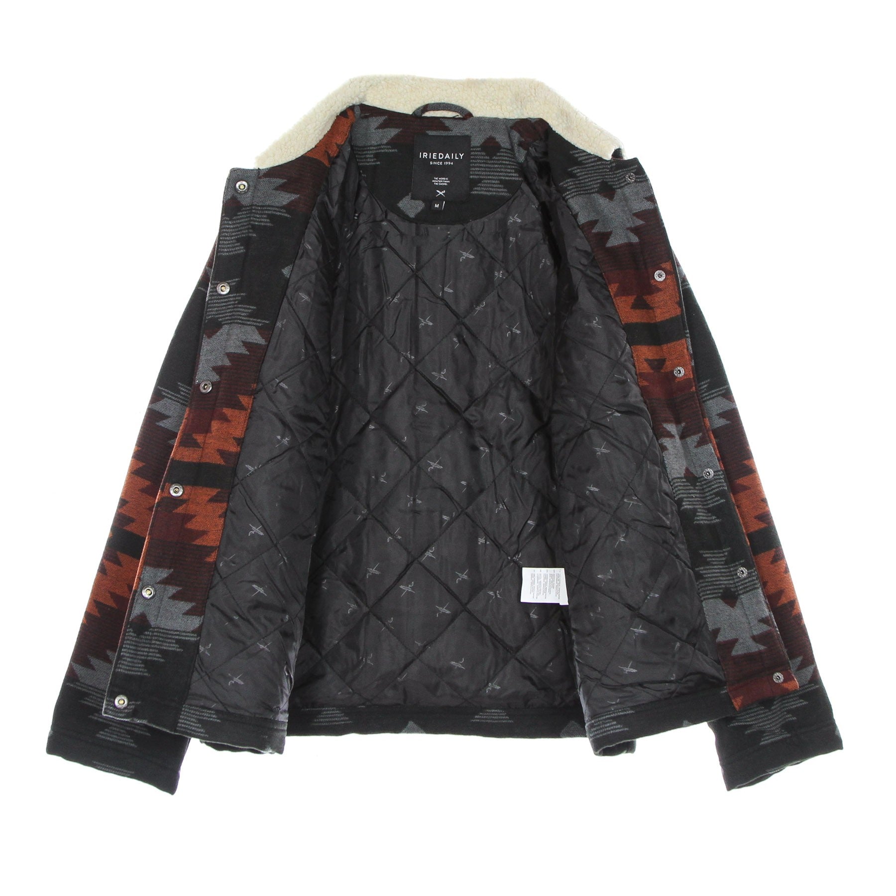 Giubbotto Donna Team Sherpa Jacket Anthra Red 9688140