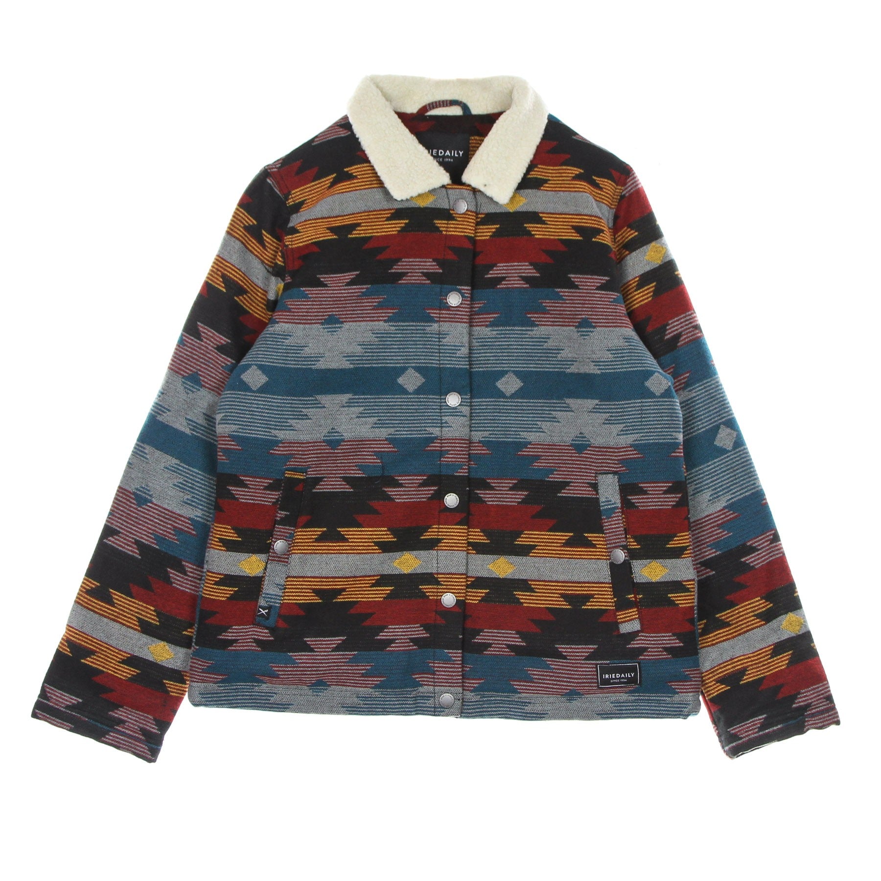 Giubbotto Donna Team Sherpa Jacket Charcoal Melange 9688140