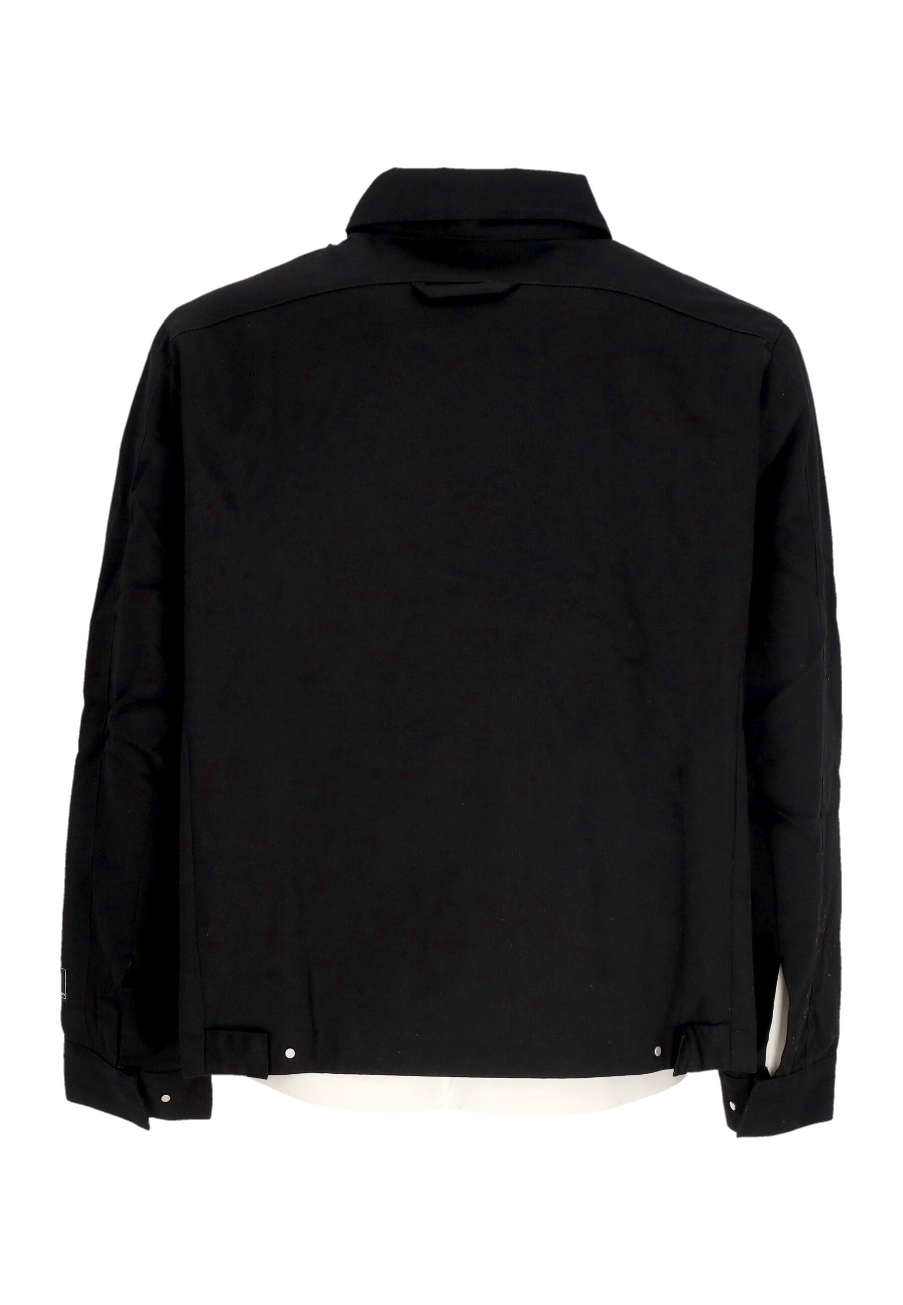 Giubbotto Uomo 3d Pockets Nylon Jacket Black 041J