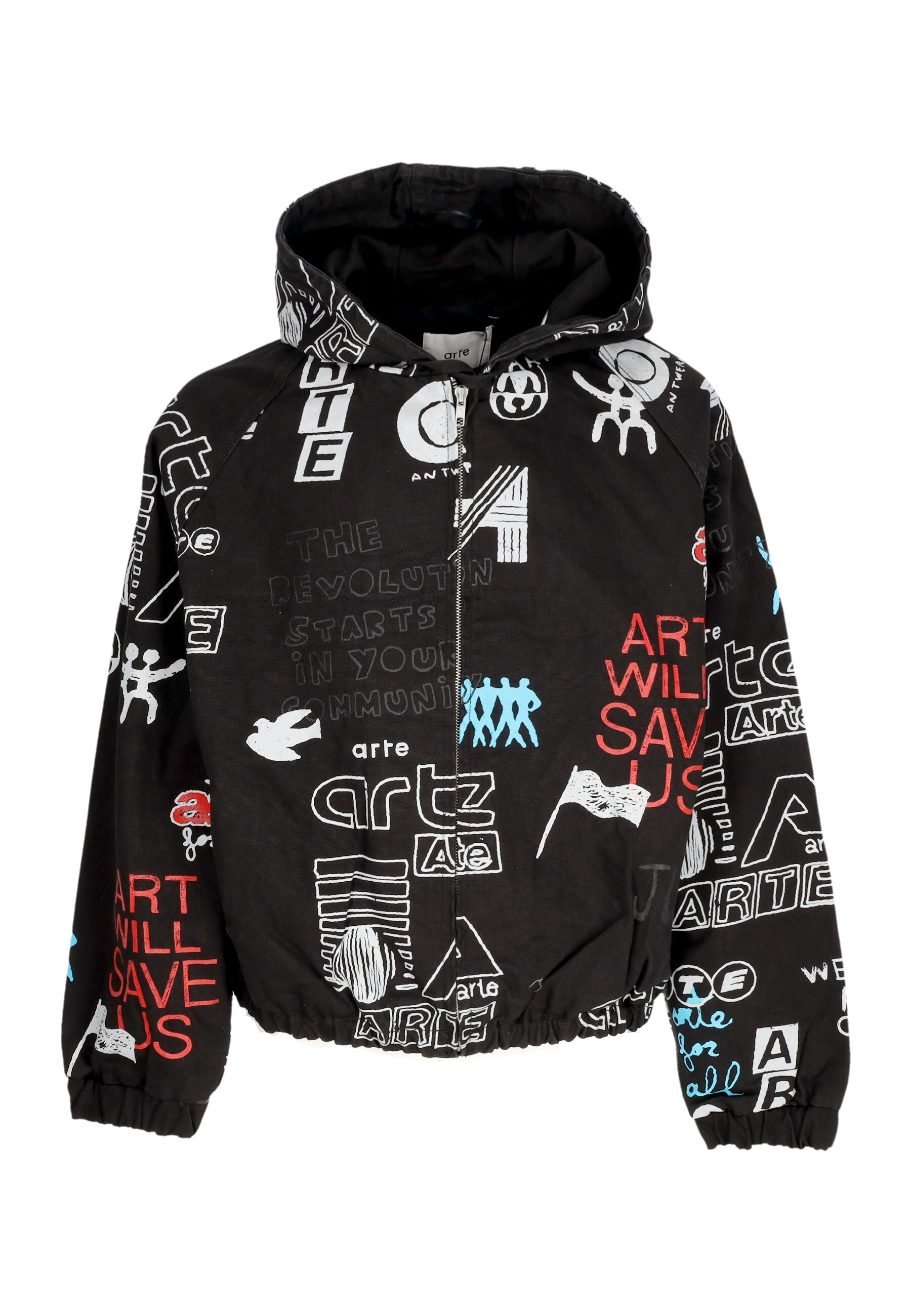 Giubbotto Uomo Art Saves Jacket Black 146J