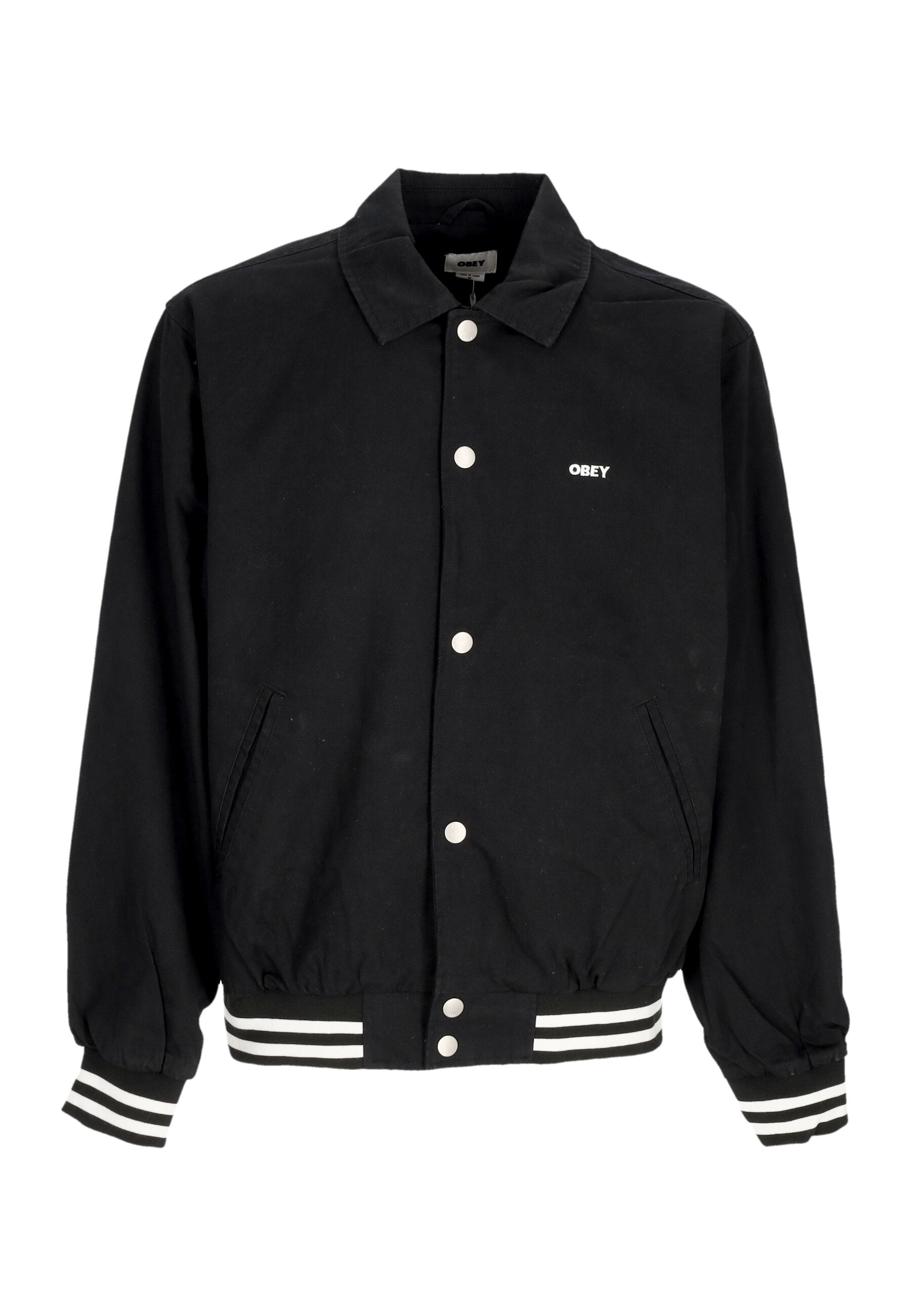 Giubbotto Uomo Icon Face Varsity Jacket Black 121800557