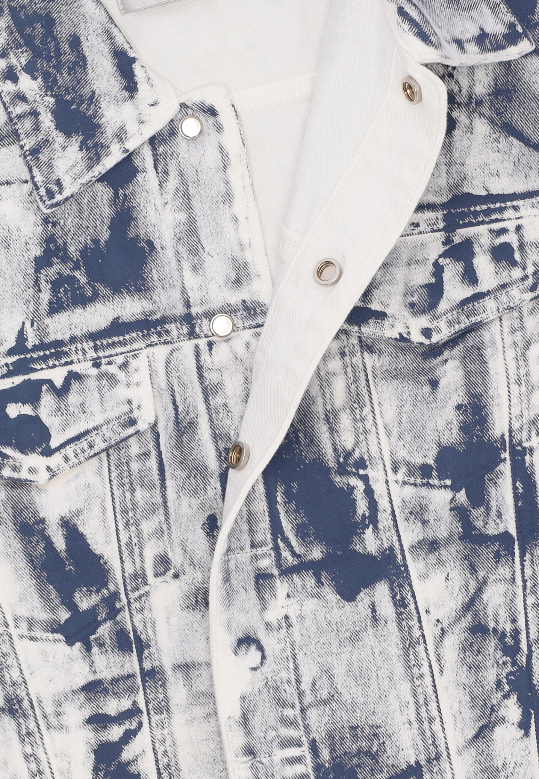 Giubbotto Uomo Paint Jacket White 148J