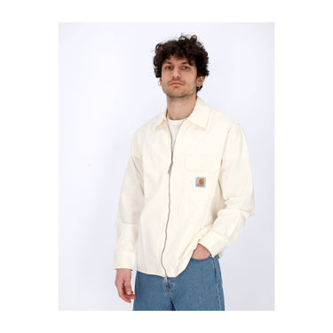 Giubbotto Uomo Rainer Shirt Jacket Off White Rinsed I033276.35