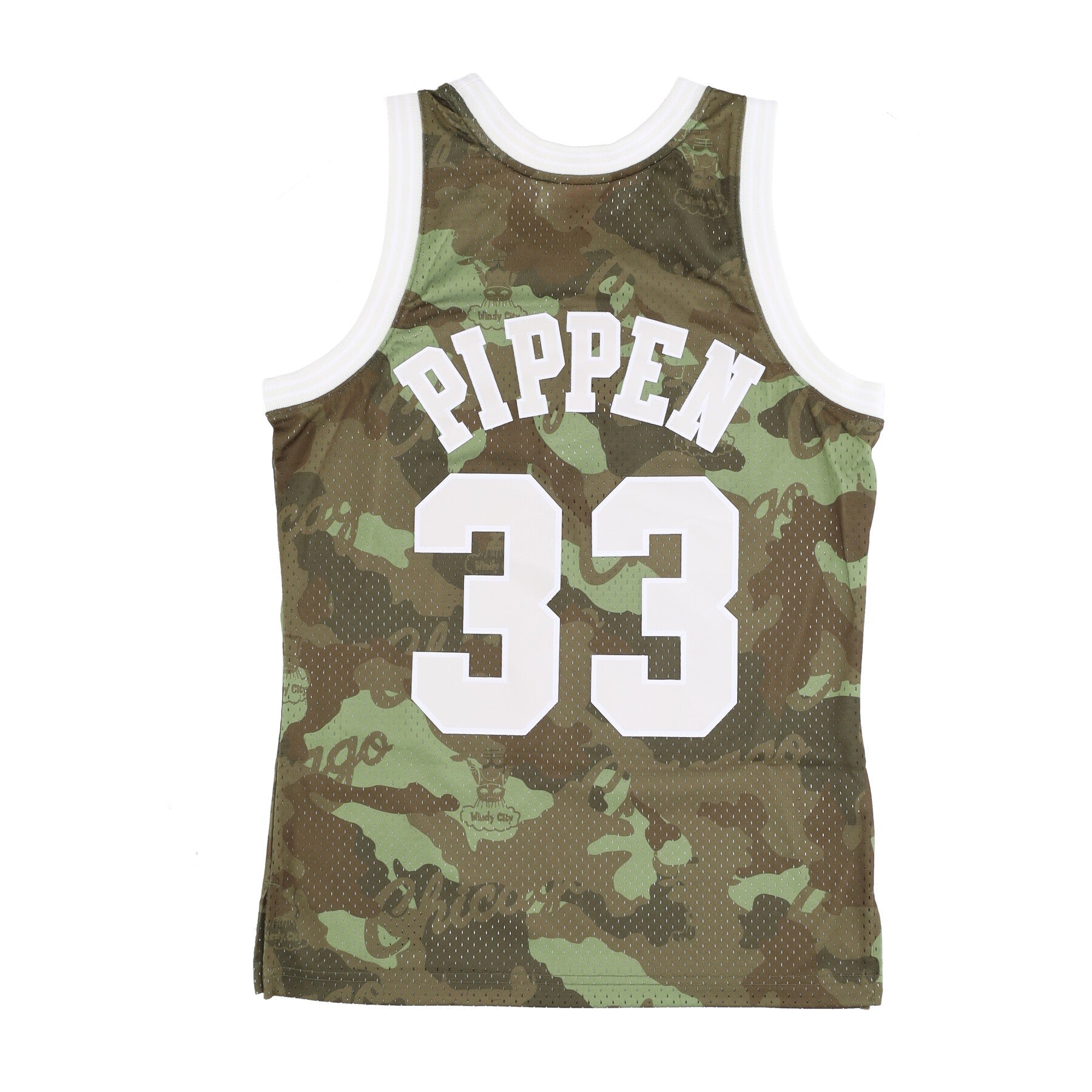 Canotta Basket Uomo Nba Ghost Green Camo Swingman Jersey Hardwood Classics No 33 Scottie Pippen 1997-98 Chibul Camo/green SMJY4362-CBU97SPICMGR