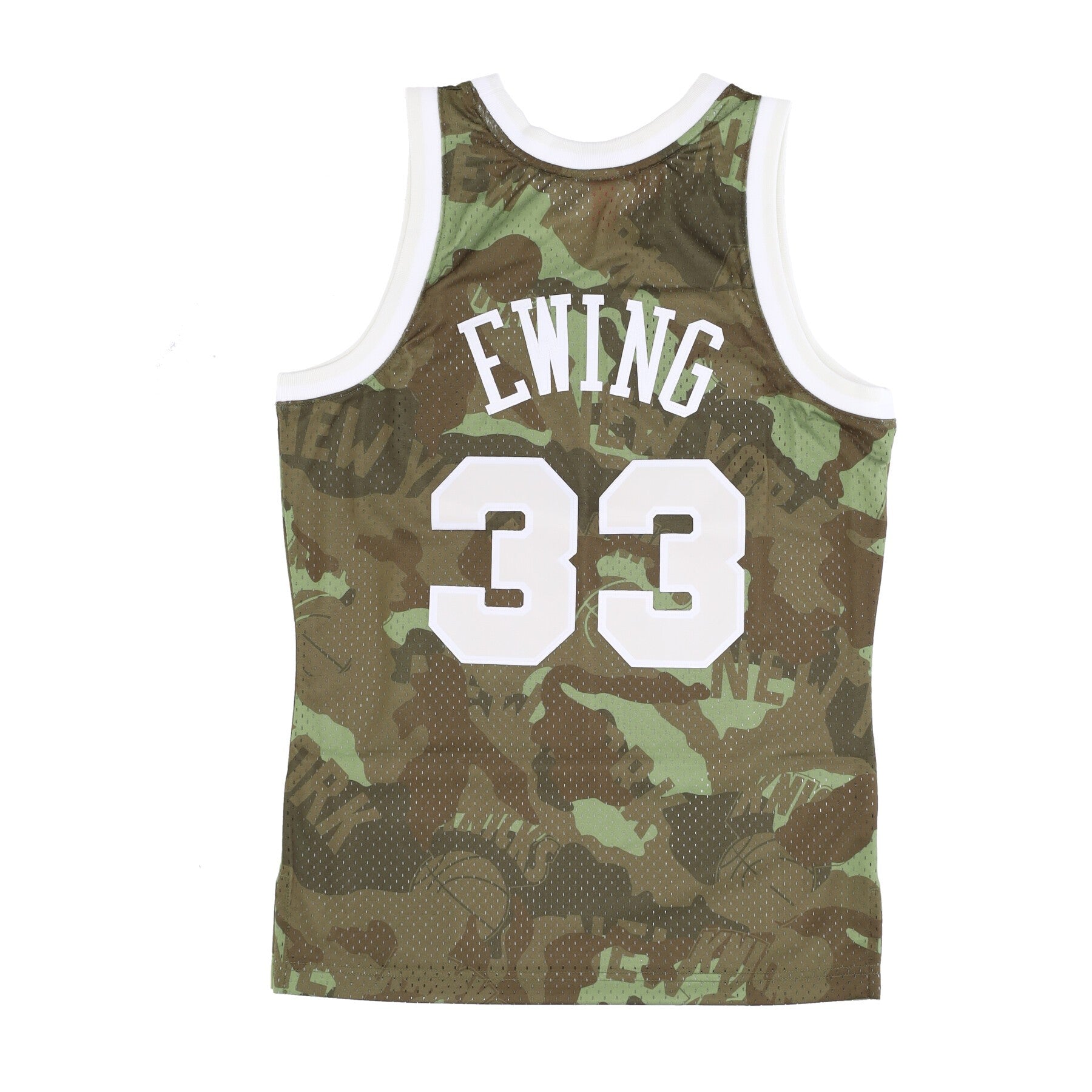 Canotta Basket Uomo Nba Ghost Green Camo Swingman Jersey Hardwood Classics No 33 Patrick Ewing 1991-92 Neykni Camo/green SMJY4362-NYK91PEWCMGR