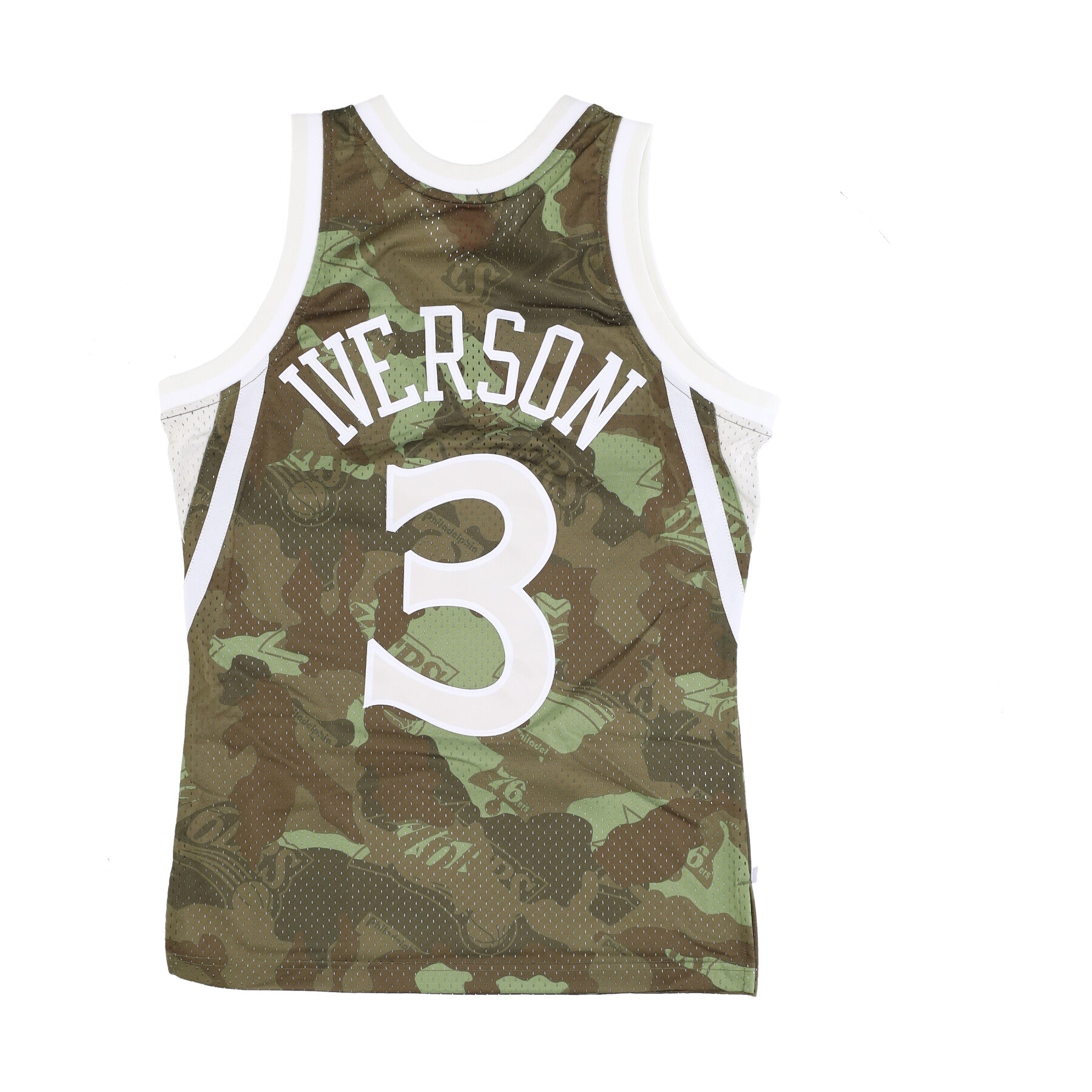 Canotta Basket Uomo Nba Ghost Green Camo Swingman Jersey Hardwood Classicsno 3 Allen Iverson 1996-97 Phi76e Camo/green SMJY4362-P7696AIVCMGR