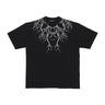 Maglietta Uomo Embroidery Lightning Tee Black/grey PH00531